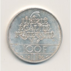 100 Francs argent - 15g argent 0,835
