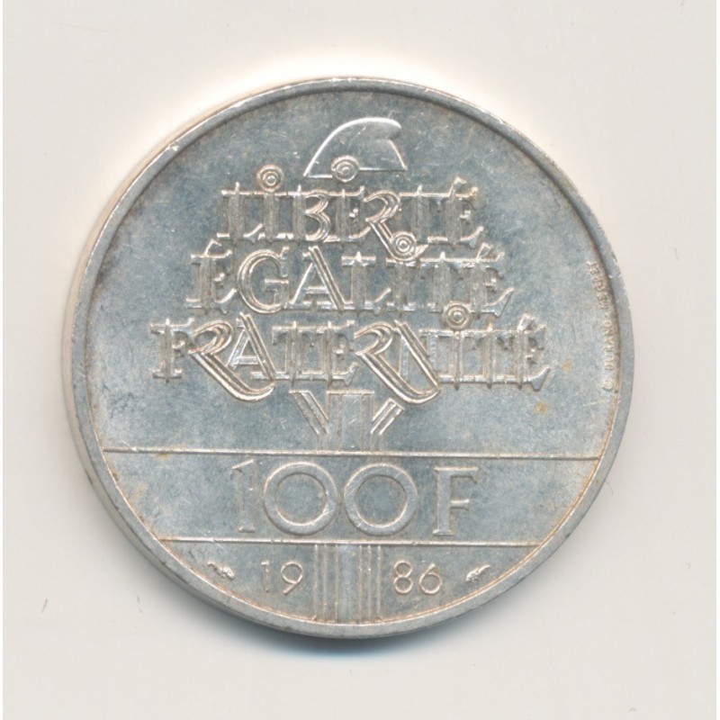 100 Francs argent - 15g argent 0,835