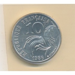 10 Francs Jimenez - 1986 2