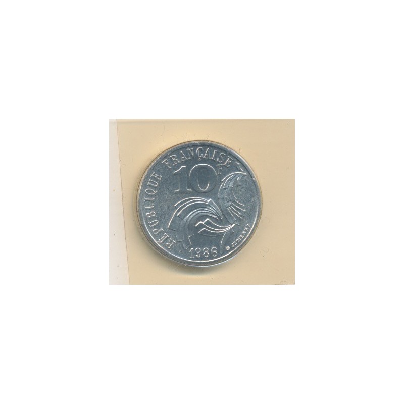 10 Francs Jimenez - 1986