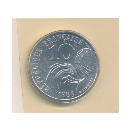 10 Francs Jimenez - 1986