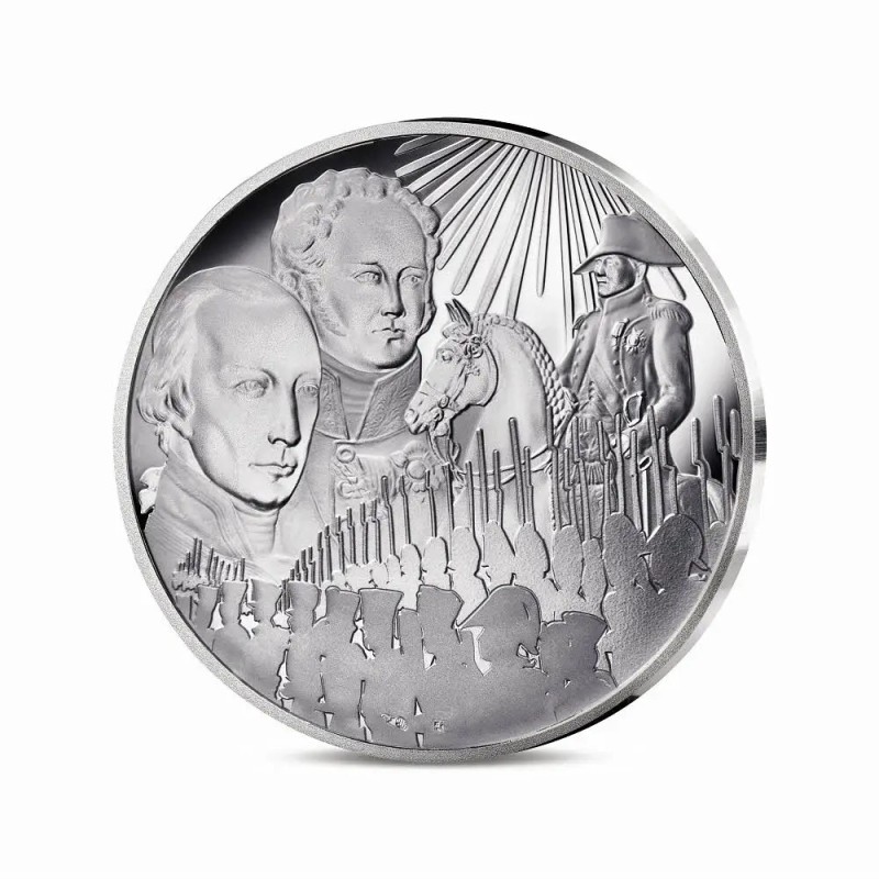 10 Euro 2025 - 220 ans bataille Austerlitz - argent Belle épreuve