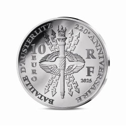 10 Euro 2025 - 220 ans bataille Austerlitz - argent Belle épreuve 2
