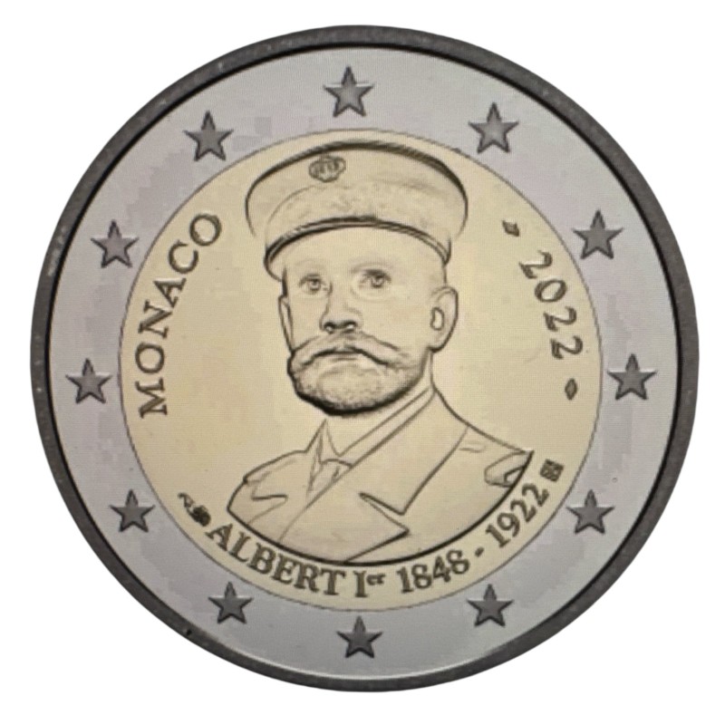 2€ Monaco 2022 - Albert 1er - Belle épreuve - 15.000 ex