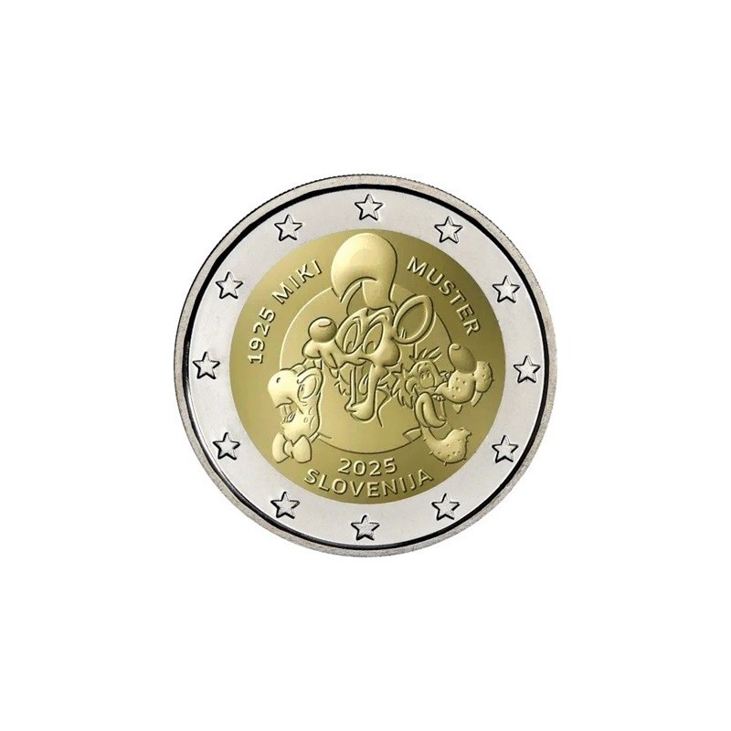 2€ Slovénie 2025 - Centenaire de la naissance de Miki Muster