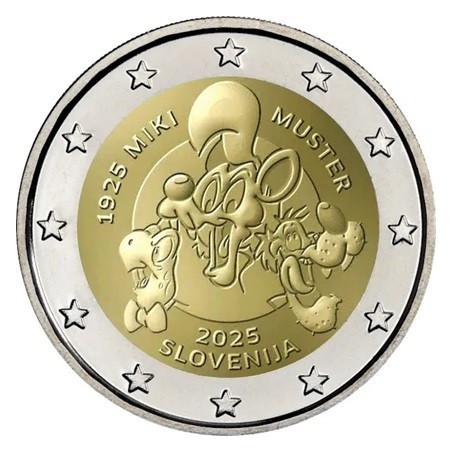 2€ Slovénie 2025 - Centenaire de la naissance de Miki Muster