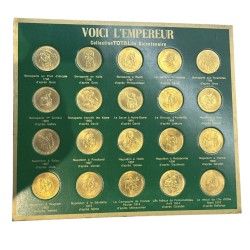 Coffret 20 Jetons - Voici l'Empereur - Collection Total du bicentenaire