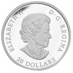 Canada - 20 Dollars 2016 - Sommet paysage Canadien - argent 31,83g 2