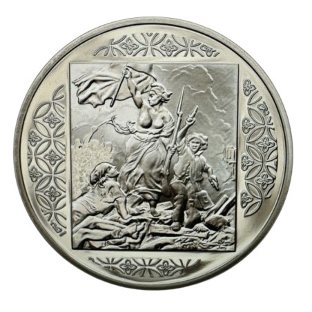 1,5 Euro 2008 - Relations diplomatiques France-Japon - Tableau Français - argent Belle Epreuve