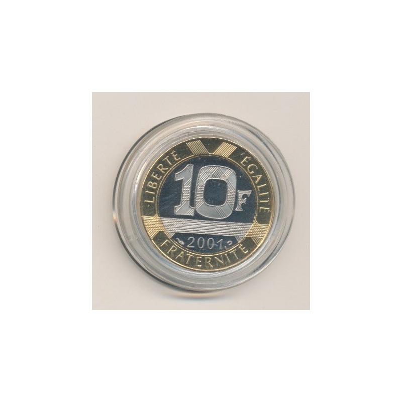 10 Francs Génie - 2001 - Belle épreuve