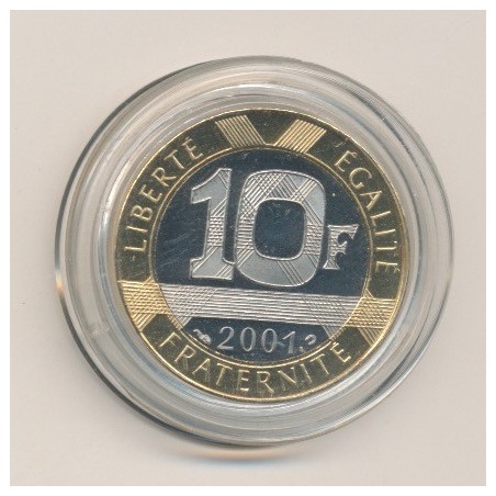 10 Francs Génie - 2001 - Belle épreuve