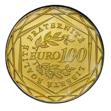 100 Euro Or - Semeuse - 2009 - Or 3,1g 0,999