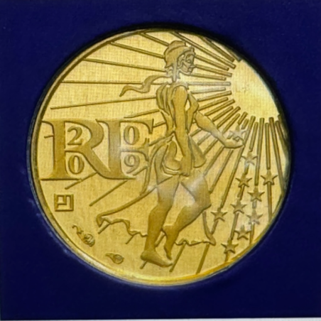 100 Euro Or - Semeuse - 2009 - Or 3,1g 0,999