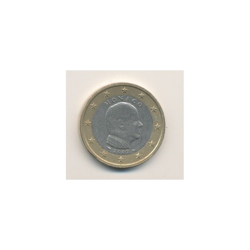 1€ Monaco Albert II - 2007 - avec différent