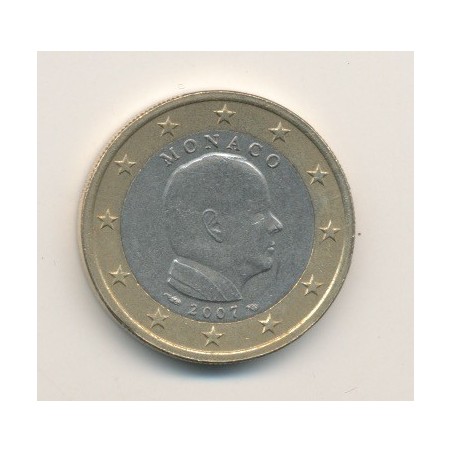 1€ Monaco Albert II - 2007 - avec différent