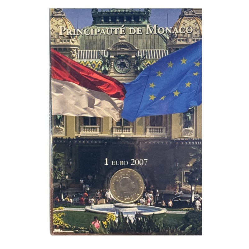 1€ Monaco Albert II - 2007 - avec différent