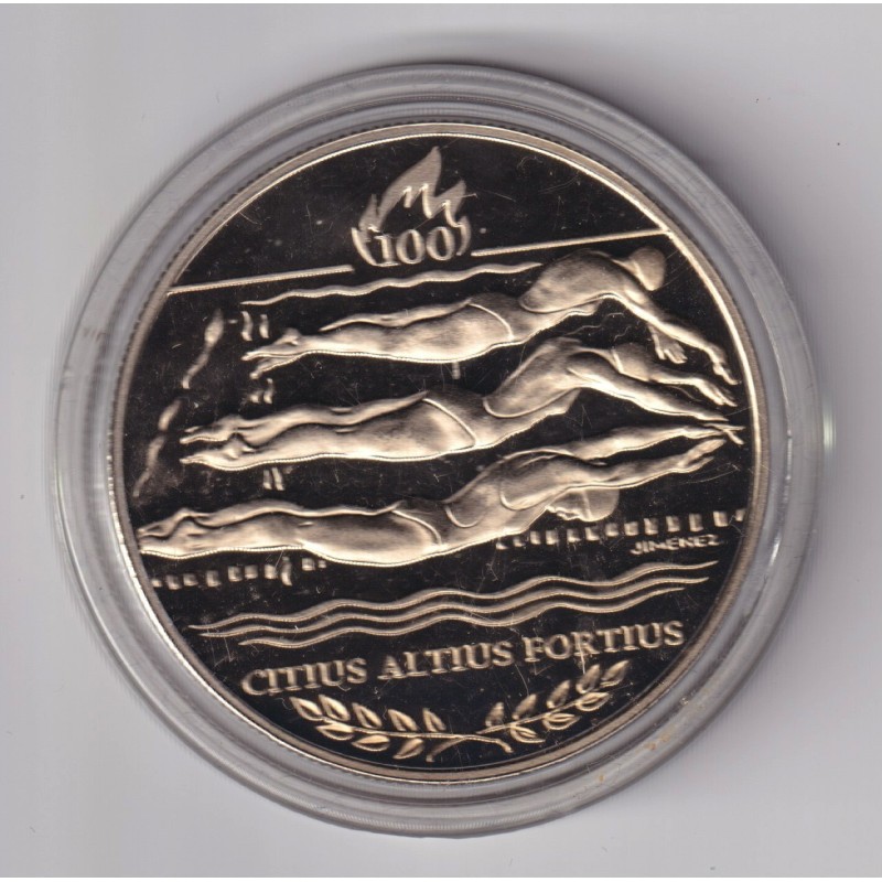 Médaille - JO Atlanta 1996 - escrime - cupronickel