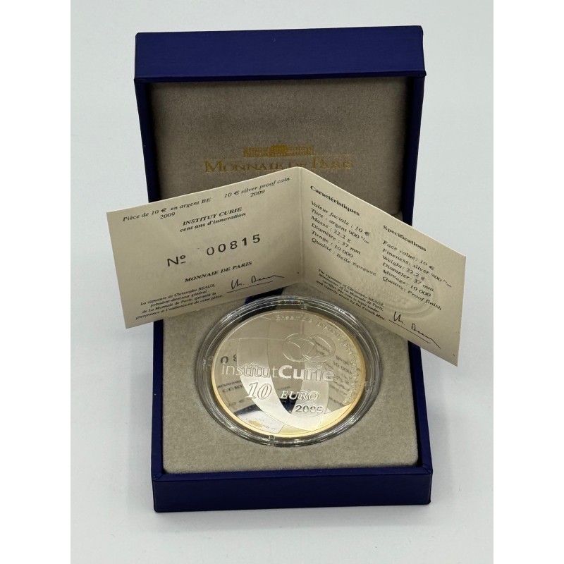 10 Euro 2009 - Institut Curie - argent BE