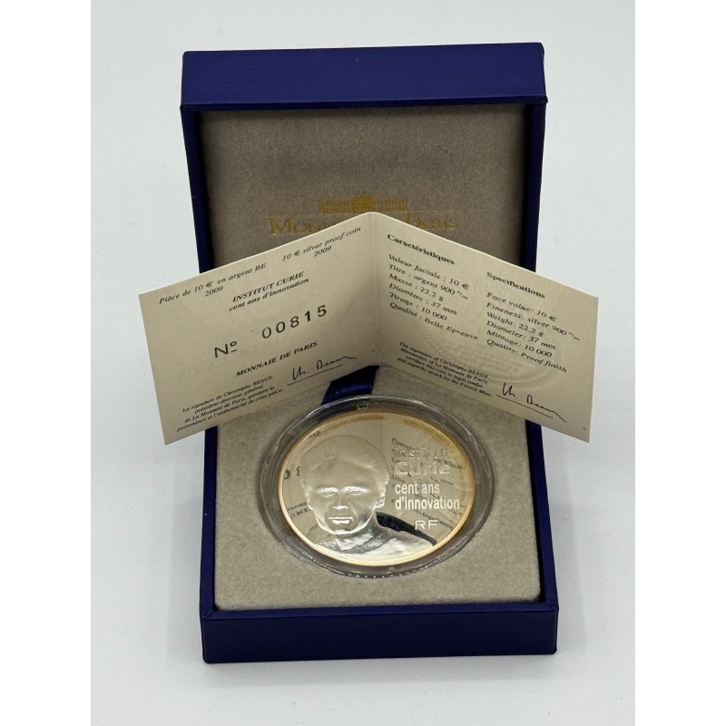 10 Euro 2009 - Institut Curie - argent BE