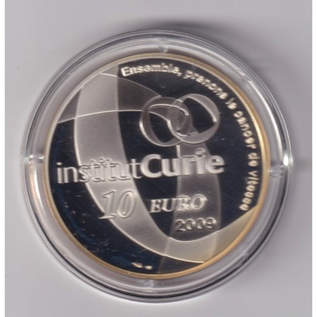 10 Euro 2009 - Institut Curie - argent BE