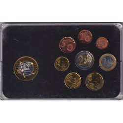 Slovénie - Coffret 8 Monnaies - 1 Cent à 2 euro 2007 + 1 euro 2004 Essai -  50.000 ex 2