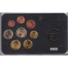 Italie - Coffret 8 Monnaies - 1 Cent à 1 euro 2002 + 2€ commemo 2005 - 50.000 ex