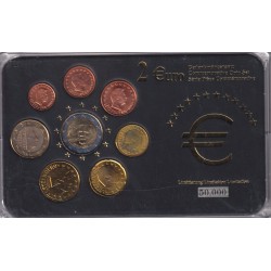 Luxembourg - Série 8 monnaies - 1 Cent à 2 Euro - années mélangées - 50.000 ex