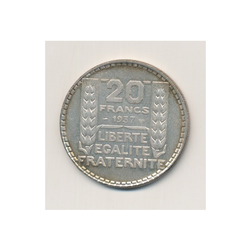 20 Francs Turin - 1937