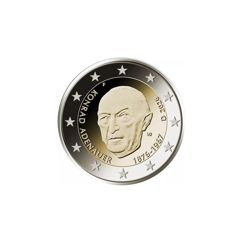  2€ Allemagne 2026 - Konrad Adenauer