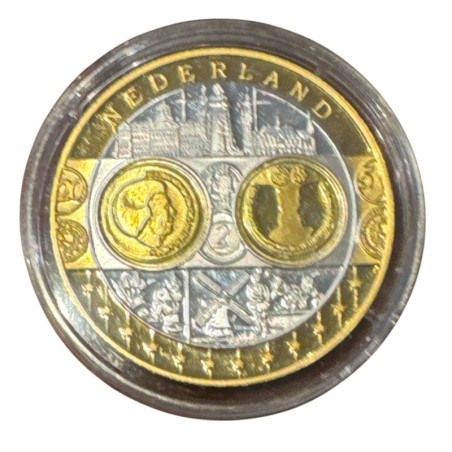 Médaille - Frappe hommage Euro - Pays-Bas - Europa - argent 20g 0,999