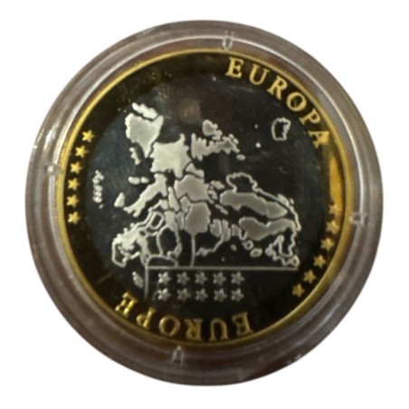 Médaille - Frappe hommage Euro - Belgique - Europa - argent 20g 0,999