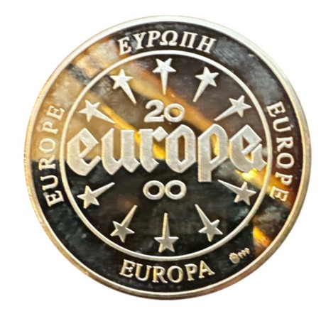 Medaille Europa - 2000 - Belgique - Collection Folkore - argent - FDC