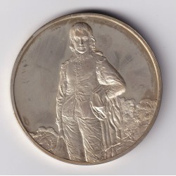 Médaille - Blue boy - 1770 Thomas Gainsborough - Les 100 plus grands chefs-d'oeuvre - argent 65g 0,800 - 50,5mm - SUP