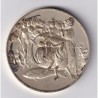 Médaille - Le jardin des délices - 1500 - Hieronymus Bosch - Les 100 plus grands chefs-d'oeuvre - argent 65g 0,800 - 50,5mm - SU