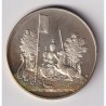 Médaille - La dame à la licorne - 1490-1500 - anonyme - Les 100 plus grands chefs-d'oeuvre - argent 65g 0,800 - 50,5mm - SUP