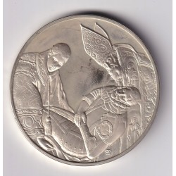 Médaille - L'enterrement du comte d'orage - 1586 - le greco - Les 100 plus grands chefs-d'oeuvre - argent 65g 0,800 - 50,5mm - S