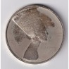 Médaille - La reine Néfertiti - 1365 av JC - Egyptien - Les 100 plus grands chefs-d'oeuvre - argent 65g 0,800 - 50,5mm - SUP