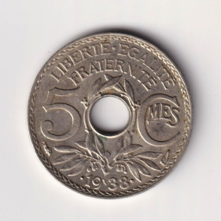 5 Centimes Lindauer - 1938 étoile - SUP