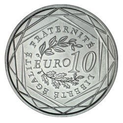10 Euro 2010 -  Ile de France - argent 10g 0,900 - Euro des Régions - SUP 2