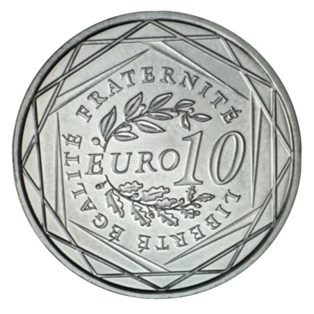 10 Euro 2010 -  Ile de France - argent 10g 0,900 - Euro des Régions - SUP