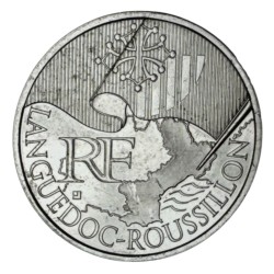 10 Euro 2010 - Languedoc - argent 10g 0,900 - Euro des Régions - SUP