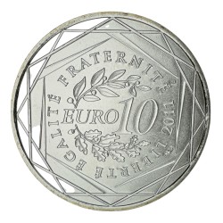 10 Euro des Régions - Limousin - 2011 - argent 10g 0,500 - SUP 2