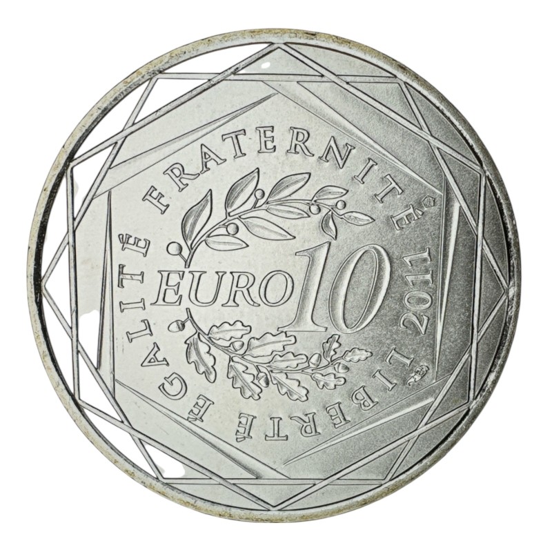 10 Euro des Régions - Alsace - 2011 - argent