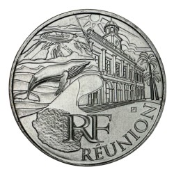 10 Euro des Régions - Réunion - 2011 - argent 10g 0,500 - SUP