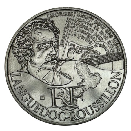 10 Euro des Régions - Auvergne - 2012 - argent 10g 0,500 - SUP