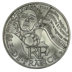 10 Euro des Régions - Ile de france - 2012 - argent 10g 0,500 - SUP