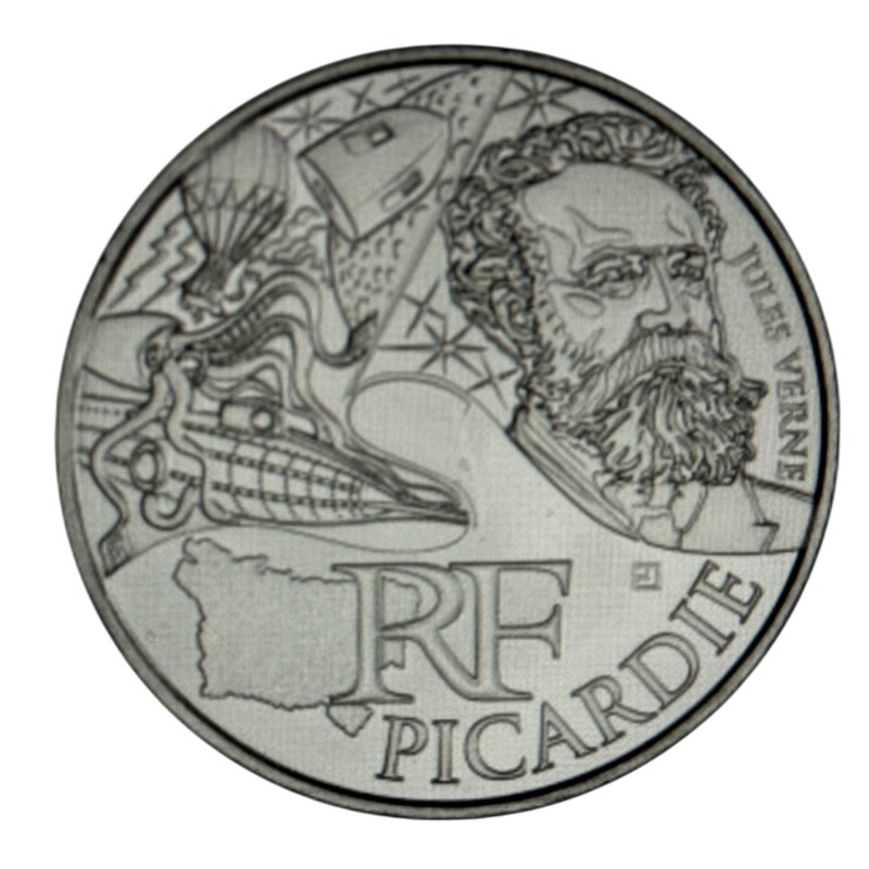 10 Euro des Régions - Picardie - 2012 - argent 10g 0,500 - SUP