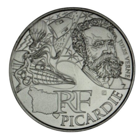 10 Euro des Régions - Picardie - 2012 - argent 10g 0,500 - SUP