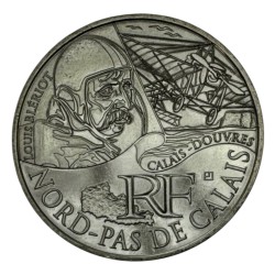 10 Euro des Régions - Nord pas de calais - 2012 - argent 10g 0,500 - SUP