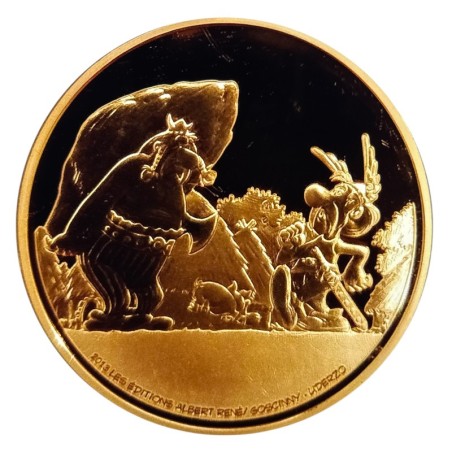 100 Euro Astérix - 2013 - Or 17g 0,920 - 500ex - Belle épreuve